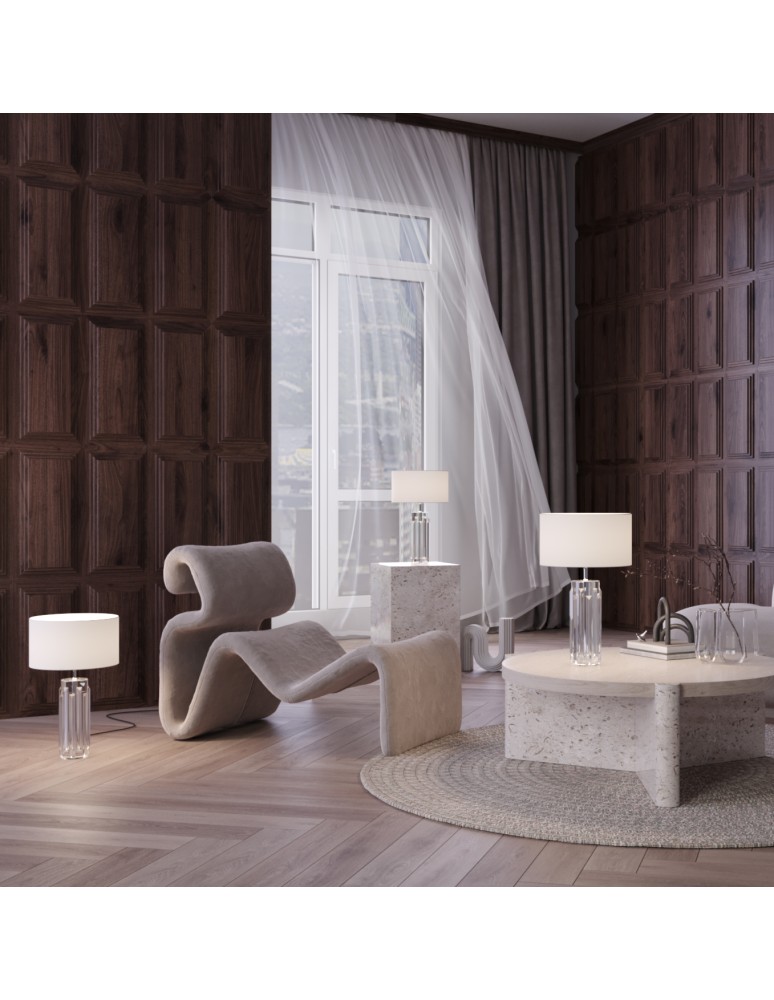 Maytoni Muse Lampa Stołowa 1xE27 60W Chrom MOD304TL-01CH