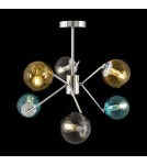 Modern chandeliers - Maytoni Nancy Modern Chandelier 6xE14 40W Chrome MOD139PL-06CH - product 2
