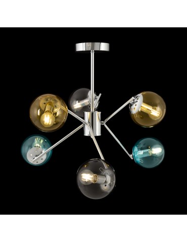 Maytoni Nancy Modern Chandelier 6xE14 40W Chrome MOD139PL-06CH - product 2