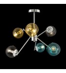 Modern chandeliers - Maytoni Nancy Modern Chandelier 6xE14 40W Chrome MOD139PL-06CH - product 4