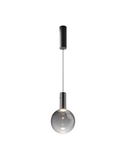 Maytoni Nebula Lampa Wisząca Szklane Kule LED 4W 400lm 3000K Czarny MOD182PL-L4B3K