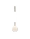 View Maytoni Nebula LED Glass Ball Pendant Lamp 4W 400lm 3000K White MOD182PL-L4W3K.