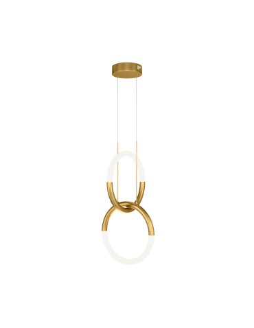 Maytoni Node Modern LED Pendant Lamp 18W 1200lm 3000K Gold MOD165PL-L18G3K.