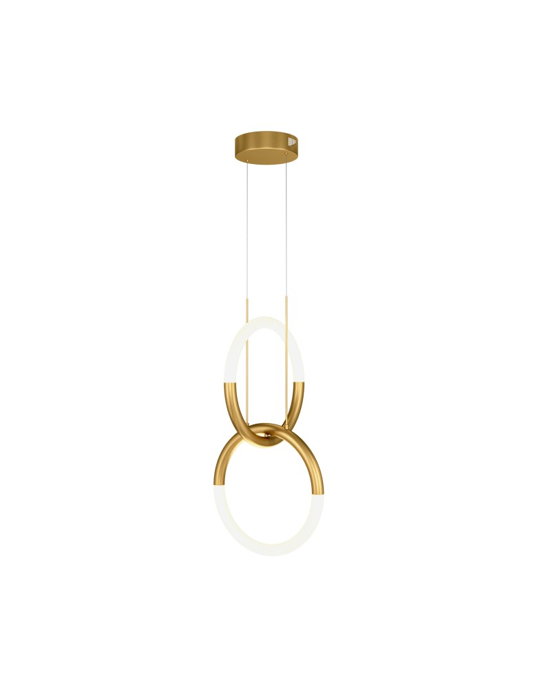 Pendant lamps - Maytoni Node Modern LED Pendant Lamp 18W 1200lm 3000K Gold MOD165PL-L18G3K. - product kolory-swiatla.pl 1