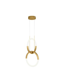 Maytoni Node Modern LED Pendant Lamp 18W 1200lm 3000K Gold MOD165PL-L18G3K.