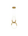 Maytoni Node Modern LED Pendant Lamp 18W 1200lm 3000K Gold MOD165PL-L18G3K.