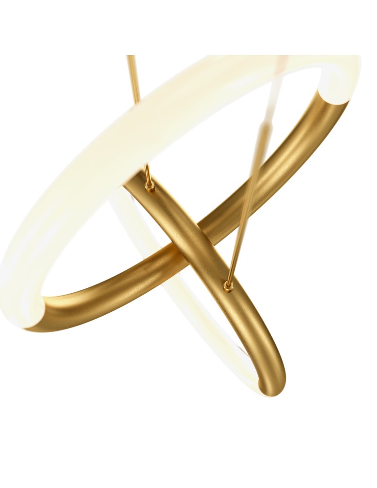 Pendant lamps - Maytoni Node Modern LED Pendant Lamp 18W 1200lm 3000K Gold MOD165PL-L18G3K. - product kolory-swiatla.pl 3