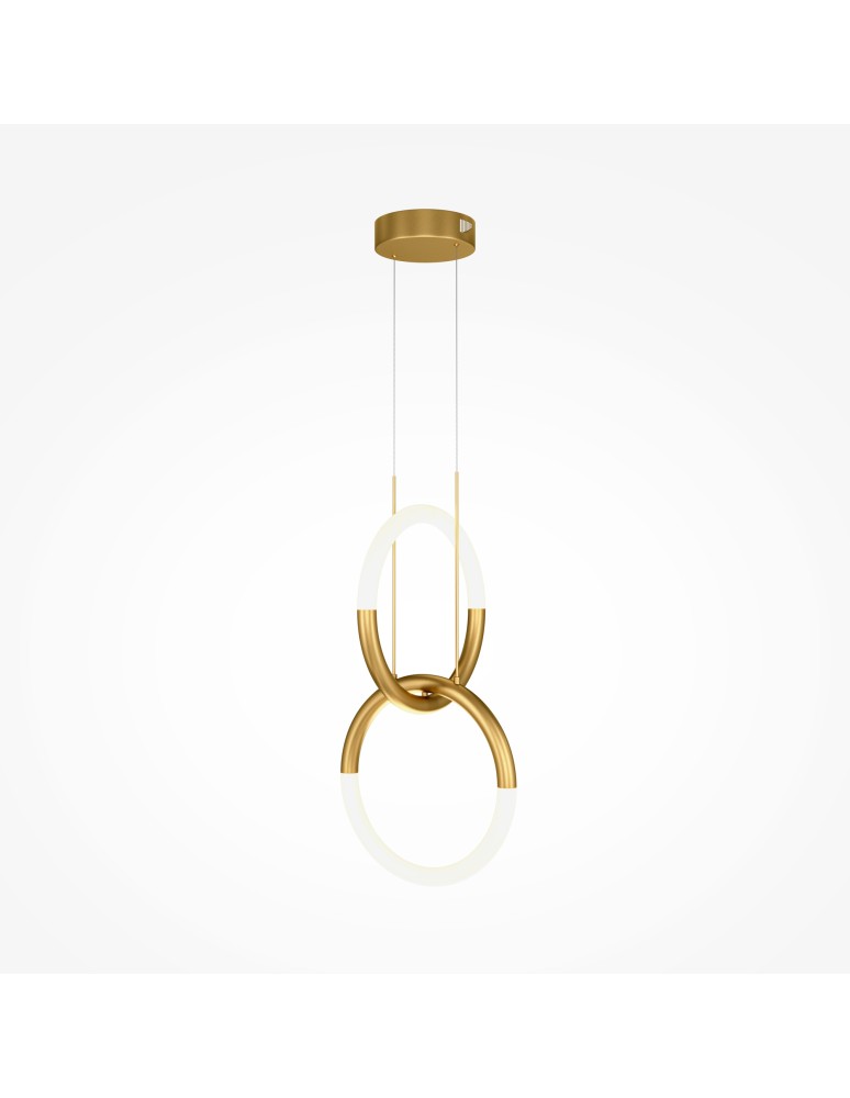 Pendant lamps - Maytoni Node Modern LED Pendant Lamp 18W 1200lm 3000K Gold MOD165PL-L18G3K. - product kolory-swiatla.pl 4