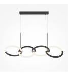 Pendant lamps - Maytoni Node Modern LED Pendant Lamp 40W 2600lm 3000K Black MOD165PL-L40B3K. - product 1
