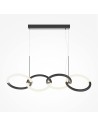 View Maytoni Node Modern LED Pendant Lamp 40W 2600lm 3000K Black MOD165PL-L40B3K.