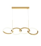 Pendant lamps over the island - Maytoni Node Modern LED Pendant Lamp 40W 2600lm 3000K Gold MOD165PL-L40G3K. - product 1