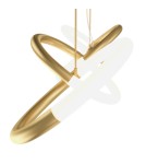 Pendant lamps over the island - Maytoni Node Modern LED Pendant Lamp 40W 2600lm 3000K Gold MOD165PL-L40G3K. - product 2