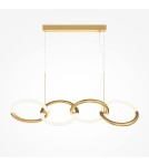 Pendant lamps over the island - Maytoni Node Modern LED Pendant Lamp 40W 2600lm 3000K Gold MOD165PL-L40G3K. - product 4