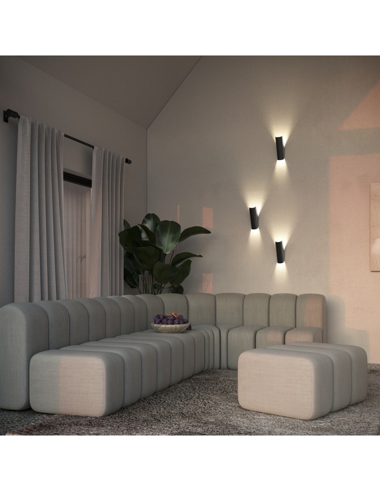 Modern wall lamps - Maytoni Notta Wall lamp/wall lamp 1xG9 40W Black MOD417WL-01B - product kolory-swiatla.pl 2