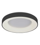 Ceiling lamps - ITALUX Giulia Black LED Plafond 40W 2200lm 3000K 5304-840RC-BK-3. - product 1