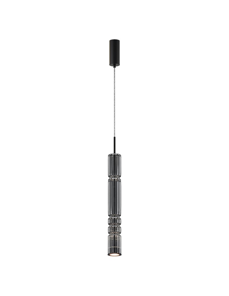 Pendant lamps - Maytoni Ordo LED Pendant Lamp 8W 920lm 3000K Black MOD272PL-L12B3K. - product kolory-swiatla.pl 1