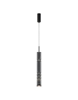 Maytoni Ordo LED Pendant Lamp 8W 920lm 3000K Black MOD272PL-L12B3K.