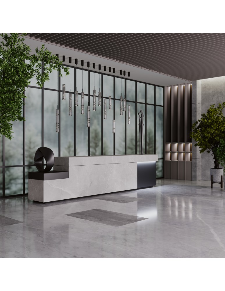 Pendant lamps - Maytoni Ordo LED Pendant Lamp 8W 920lm 3000K Black MOD272PL-L12B3K. - product kolory-swiatla.pl 2