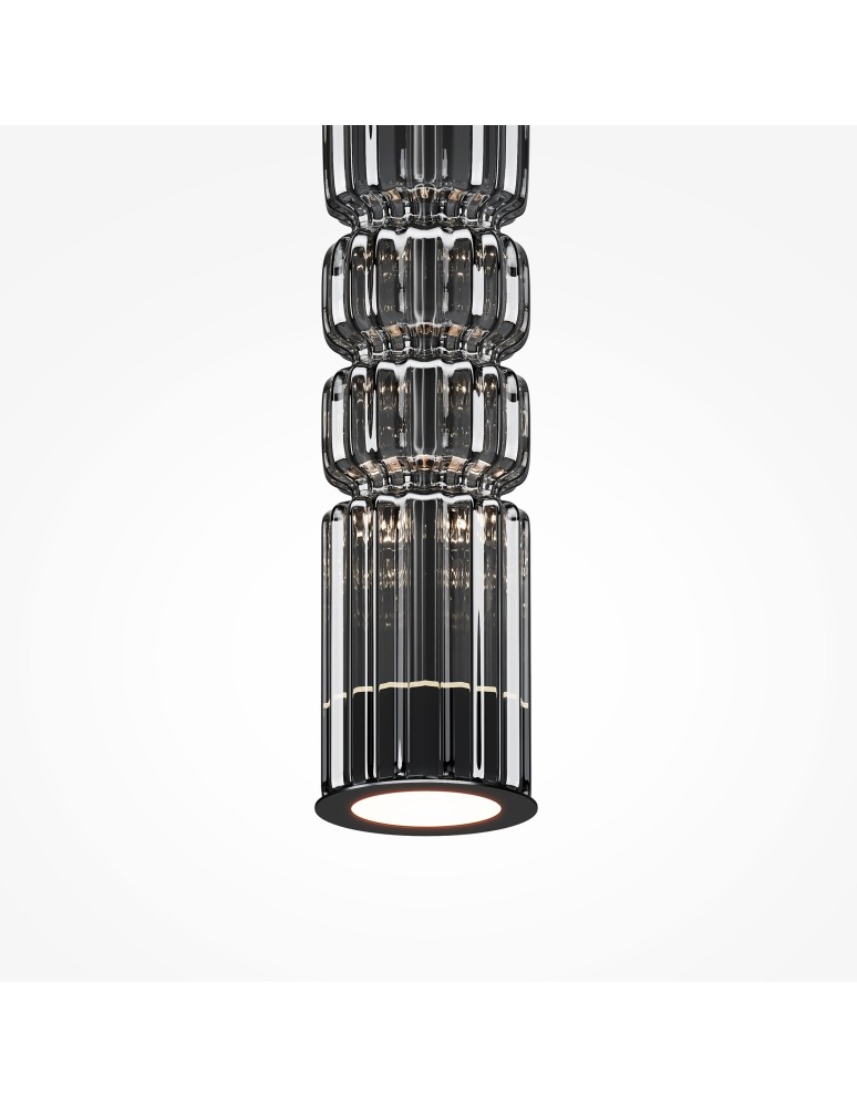 Pendant lamps - Maytoni Ordo LED Pendant Lamp 8W 920lm 3000K Black MOD272PL-L12B3K. - product kolory-swiatla.pl 3