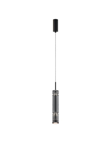 Maytoni Ordo LED Pendant Lamp 8W 920lm 3000K Black MOD272PL-L12B3K1.