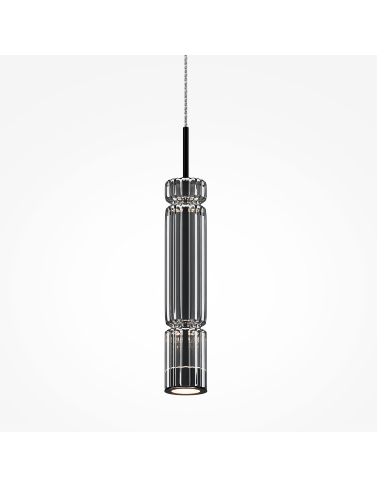 Pendant lamps - Maytoni Ordo LED Pendant Lamp 8W 920lm 3000K Black MOD272PL-L12B3K1. - product kolory-swiatla.pl 4