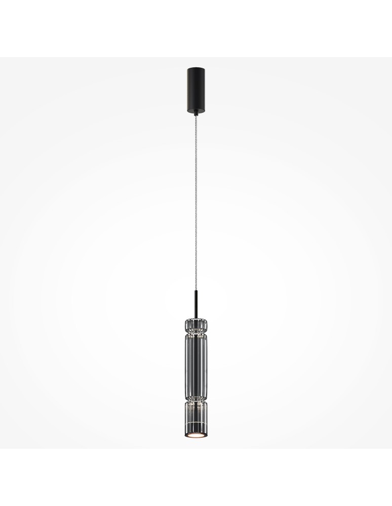 Pendant lamps - Maytoni Ordo LED Pendant Lamp 8W 920lm 3000K Black MOD272PL-L12B3K1. - product kolory-swiatla.pl 5