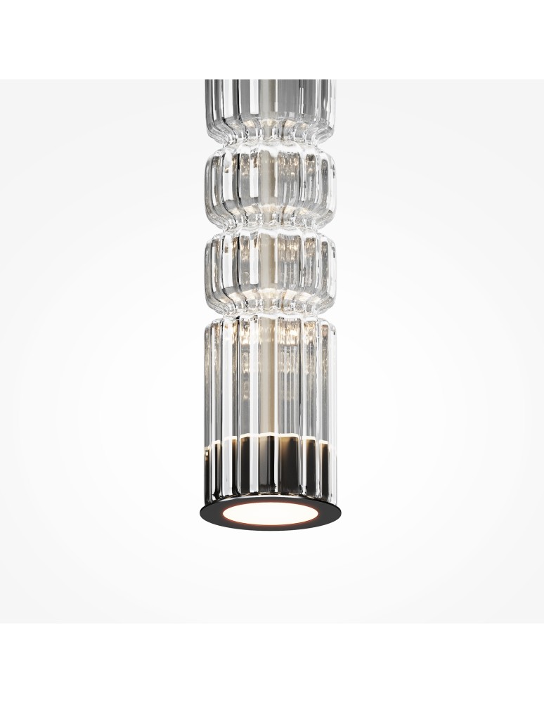 Pendant lamps - Maytoni Ordo LED Pendant Lamp 8W 920lm 3000K Chrome MOD272PL-L12CH3K. - product kolory-swiatla.pl 2