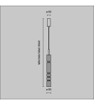 Pendant lamps - Maytoni Ordo LED Pendant Lamp 8W 920lm 3000K Chrome MOD272PL-L12CH3K. - product 7