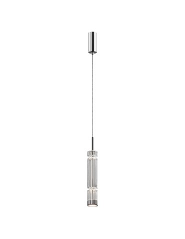 Maytoni Ordo LED Pendant Lamp 8W 920lm 3000K Chrome MOD272PL-L12CH3K1.
