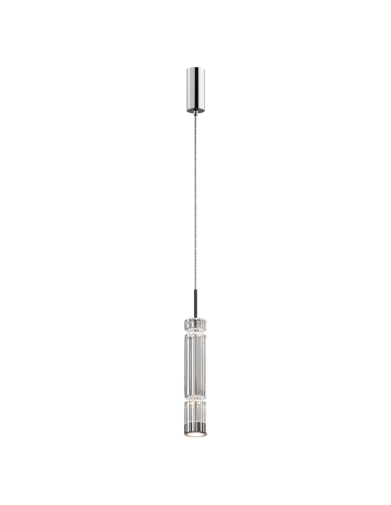 Pendant lamps - Maytoni Ordo LED Pendant Lamp 8W 920lm 3000K Chrome MOD272PL-L12CH3K1. - product kolory-swiatla.pl 1
