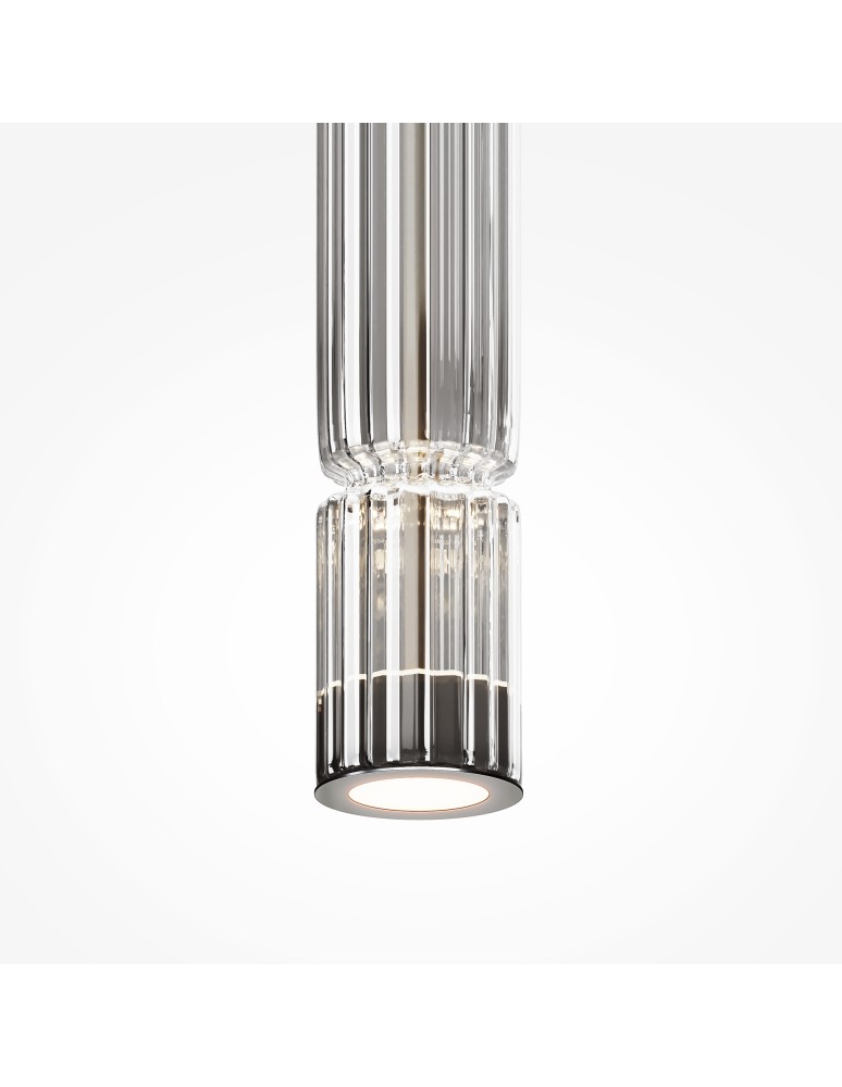Pendant lamps - Maytoni Ordo LED Pendant Lamp 8W 920lm 3000K Chrome MOD272PL-L12CH3K1. - product kolory-swiatla.pl 2
