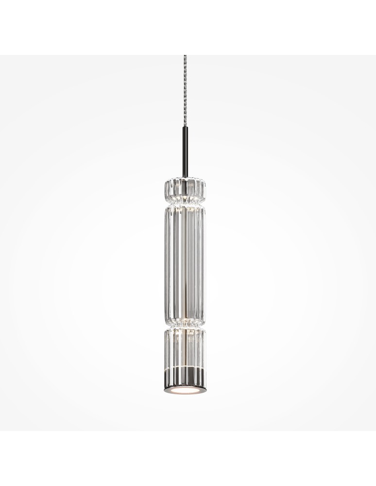Pendant lamps - Maytoni Ordo LED Pendant Lamp 8W 920lm 3000K Chrome MOD272PL-L12CH3K1. - product kolory-swiatla.pl 3