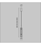 Pendant lamps - Maytoni Ordo LED Pendant Lamp 8W 920lm 3000K Chrome MOD272PL-L12CH3K1. - product 7