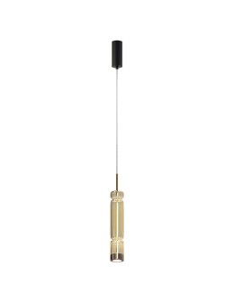 Maytoni Ordo LED Pendant Lamp 8W 920lm 3000K Black MOD272PL-L12BS3K1.