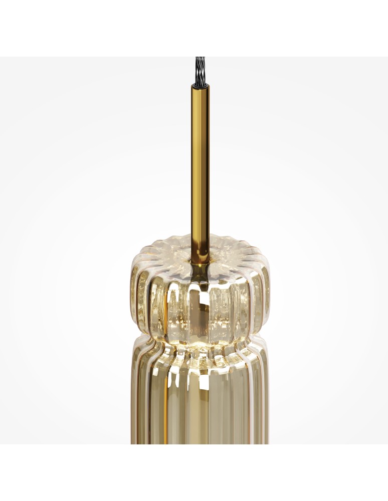 Pendant lamps - Maytoni Ordo LED Pendant Lamp 8W 920lm 3000K Black MOD272PL-L12BS3K1. - product kolory-swiatla.pl 6