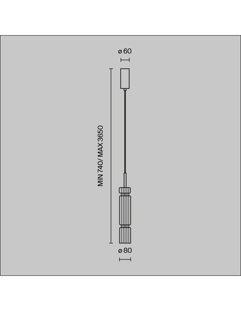 Pendant lamps - Maytoni Ordo LED Pendant Lamp 8W 920lm 3000K Black MOD272PL-L12BS3K1. - product kolory-swiatla.pl 7