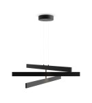 LED pendant lamps - Maytoni Origami LED Pendant Lamp 46W 2300lm 4000K Black MOD163PL-L38B4K1. - product 1