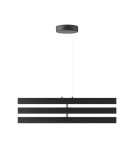 LED pendant lamps - Maytoni Origami LED Pendant Lamp 46W 2300lm 4000K Black MOD163PL-L38B4K1. - product 2
