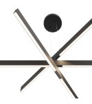 LED pendant lamps - Maytoni Origami LED Pendant Lamp 46W 2300lm 4000K Black MOD163PL-L38B4K1. - product 3