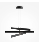 LED pendant lamps - Maytoni Origami LED Pendant Lamp 46W 2300lm 4000K Black MOD163PL-L38B4K1. - product 4