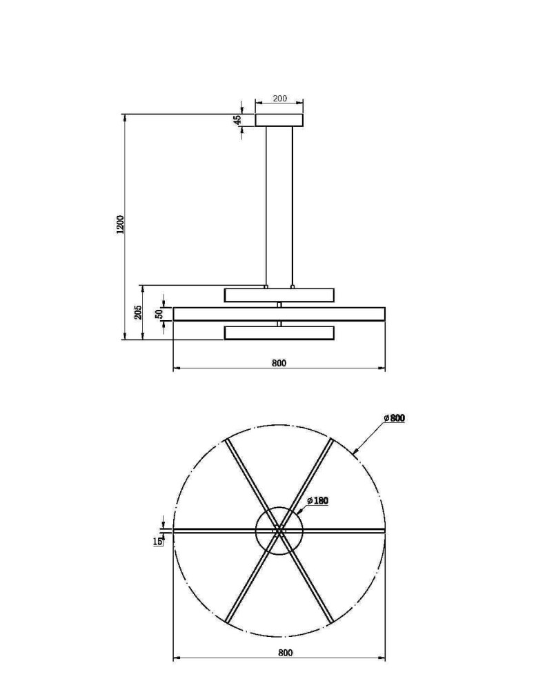 Pendant lamps - Maytoni Origami LED Pendant Lamp 46W 2300lm 4000K White MOD163PL-L38W4K1. - product kolory-swiatla.pl 5