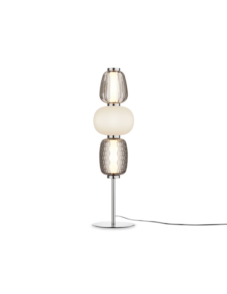 LED table lamps - Maytoni Pattern LED Table Lamp 28W 3800lm 3000K Chrome MOD267TL-L28CH3K. - product kolory-swiatla.pl 1