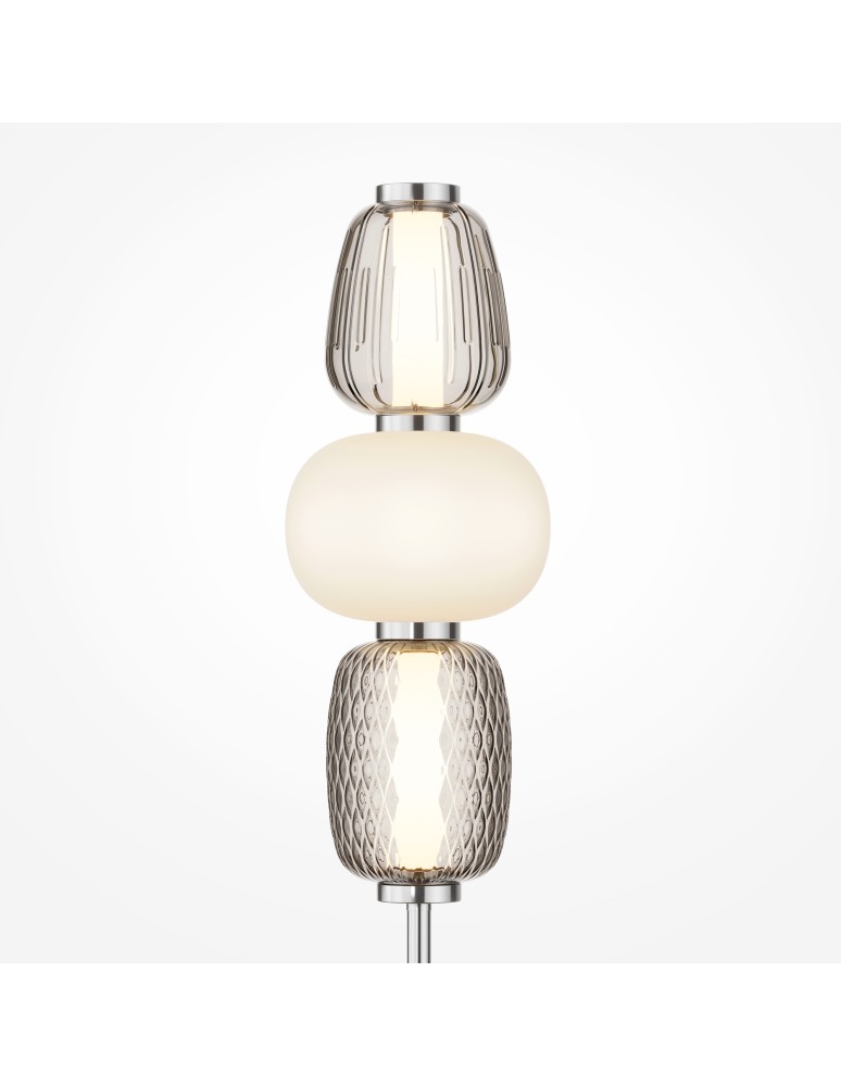 LED table lamps - Maytoni Pattern LED Table Lamp 28W 3800lm 3000K Chrome MOD267TL-L28CH3K. - product kolory-swiatla.pl 3