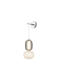 Maytoni Pattern Lampa Ścienna Wisząca LED 18W 2400lm 3000K Chrom MOD267WL-L18CH3K