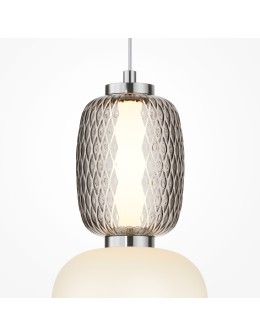 Maytoni Pattern Lampa Ścienna Wisząca LED 18W 2400lm 3000K Chrom MOD267WL-L18CH3K - produkt 2