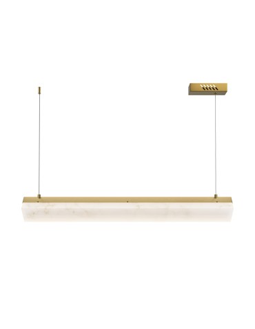 Maytoni Petra Horizontal LED Pendant Lamp 35W 2400lm 3000K Brass MOD250PL-L36BS3K