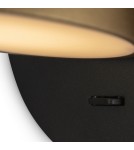 Maytoni Pixel Kinkiet/Ścienna z Włącznikiem LED 7W 350lm 3000K Czarny MOD421WL-L6BBS3K