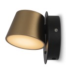 Maytoni Pixel Kinkiet/Ścienna z Włącznikiem LED 7W 350lm 3000K Czarny MOD421WL-L6BBS3K