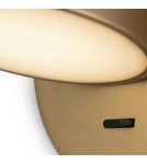 Maytoni Pixel Kinkiet/Ścienna z Włącznikiem LED 7W 350lm 3000K Mosiądz MOD421WL-L6BS3K