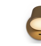 Maytoni Pixel Kinkiet/Ścienna z Włącznikiem LED 7W 350lm 3000K Mosiądz MOD421WL-L6BS3K